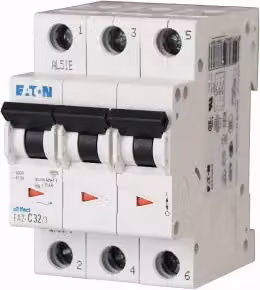 Interruttore automatico Eaton, 50 A, 3 poli, caratteristica: Z 278932