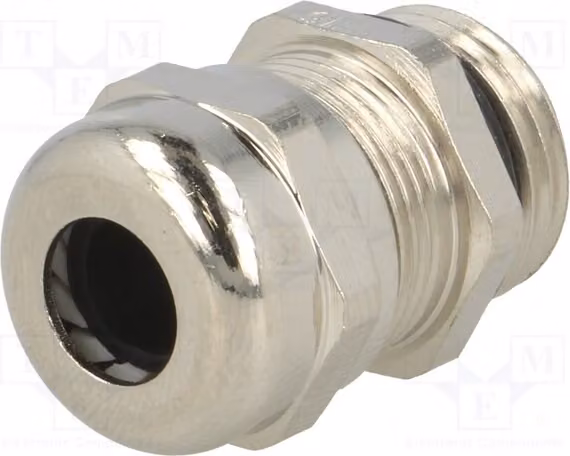 1 x Raccordo per cavo M16, grado di protezione IP68, passo 1,5 mm, materiale: ottone, modello 2517 n