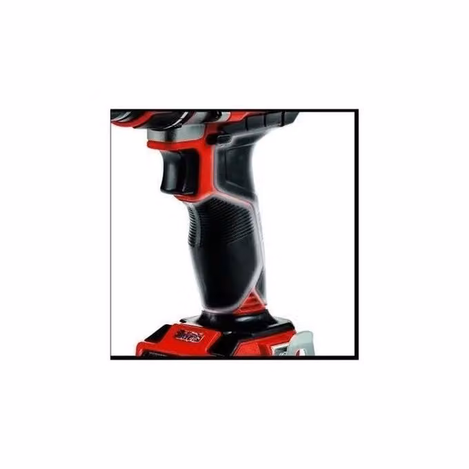 Einhell TE-CD 18-50 Li BL Trapano a batteria con impugnatura a pistola, 18 V, 50 Nm, 1800 rpm, Nero e Rosso, con 2 batterie da 2 Ah – 2