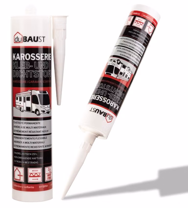 Sigillante adesivo e per montaggio, resistente ai raggi UV, da 290 ml, ideale per caravan e camper