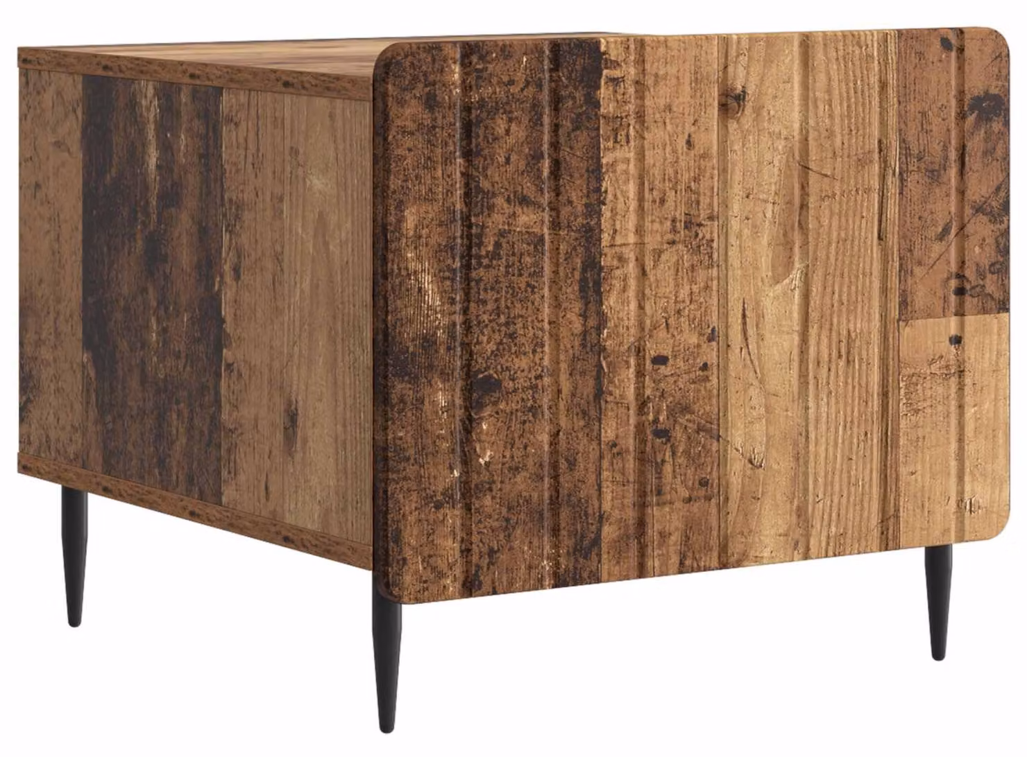 Tavolino da salotto con cassetto Legno antico 49 x 50 x 42 cm