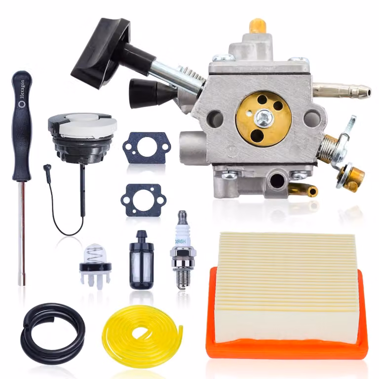 Kit carburatore per motosega Stihl BR800 - Include filtro dell'aria e tappo antipolvere