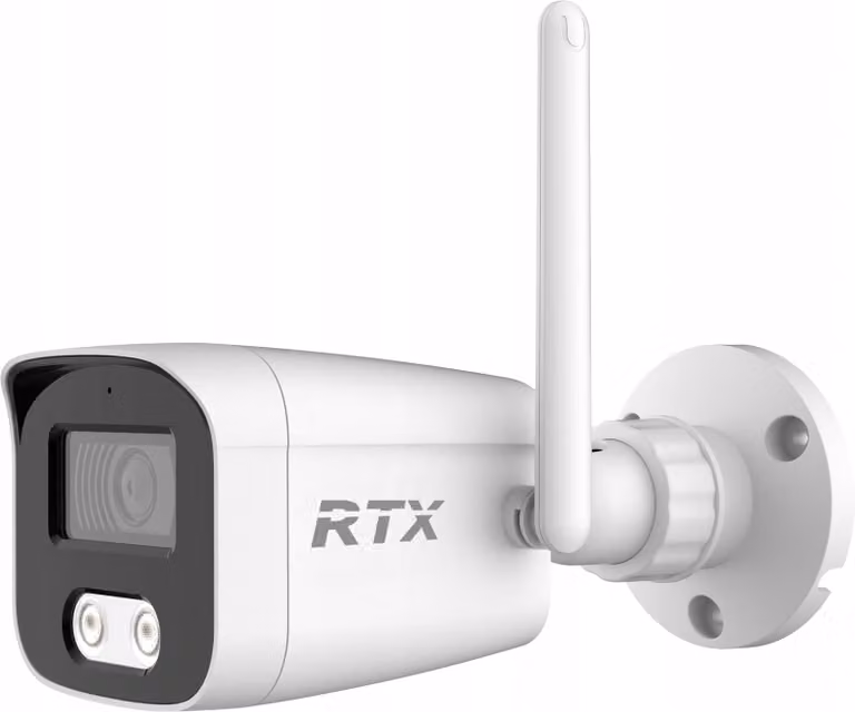Telecamera per esterni RTX IP WiFi 4Mpx IR 30m P2P SD fino a 512GB