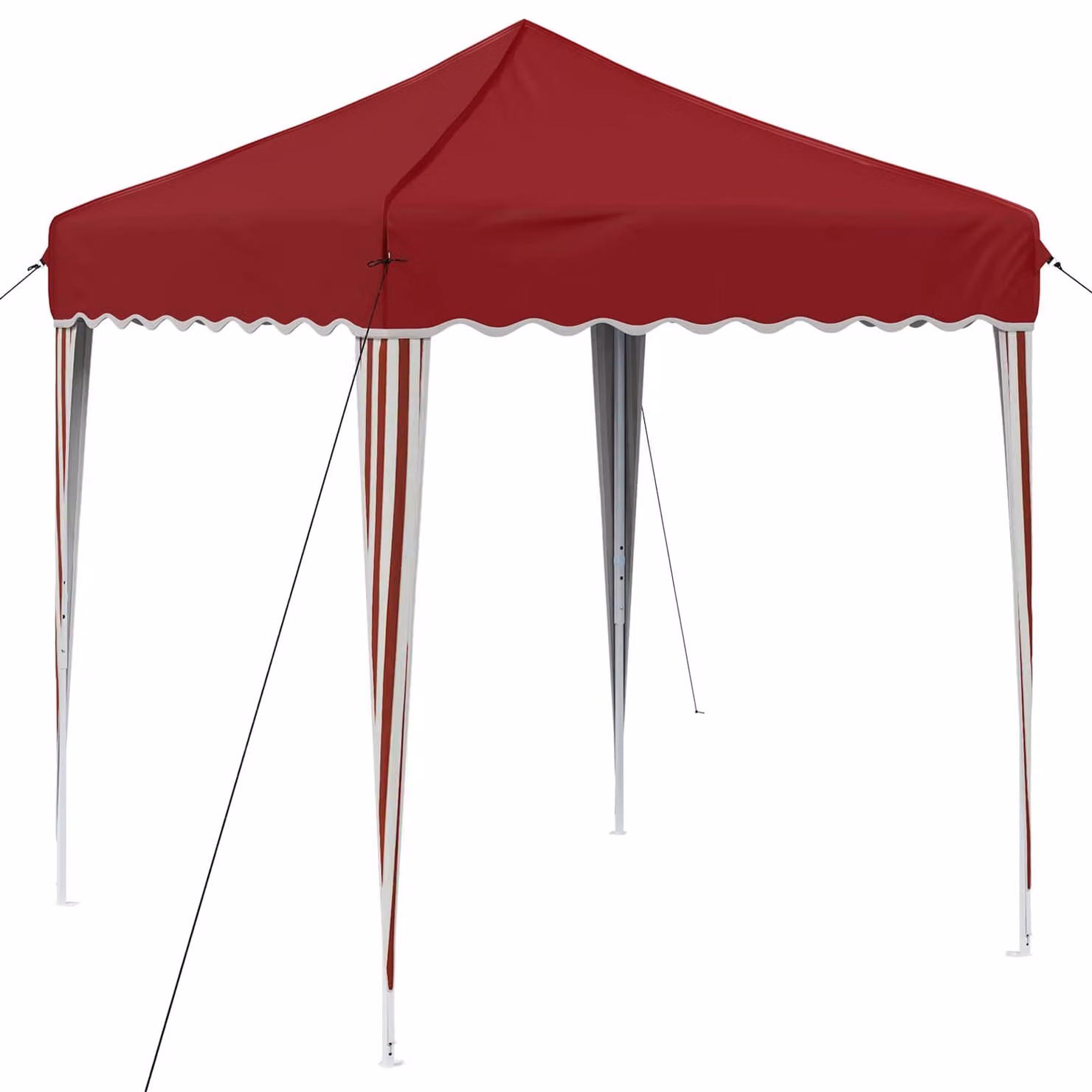 Tenda per feste a pop-up 195 x 195 x 245 cm Borgogna