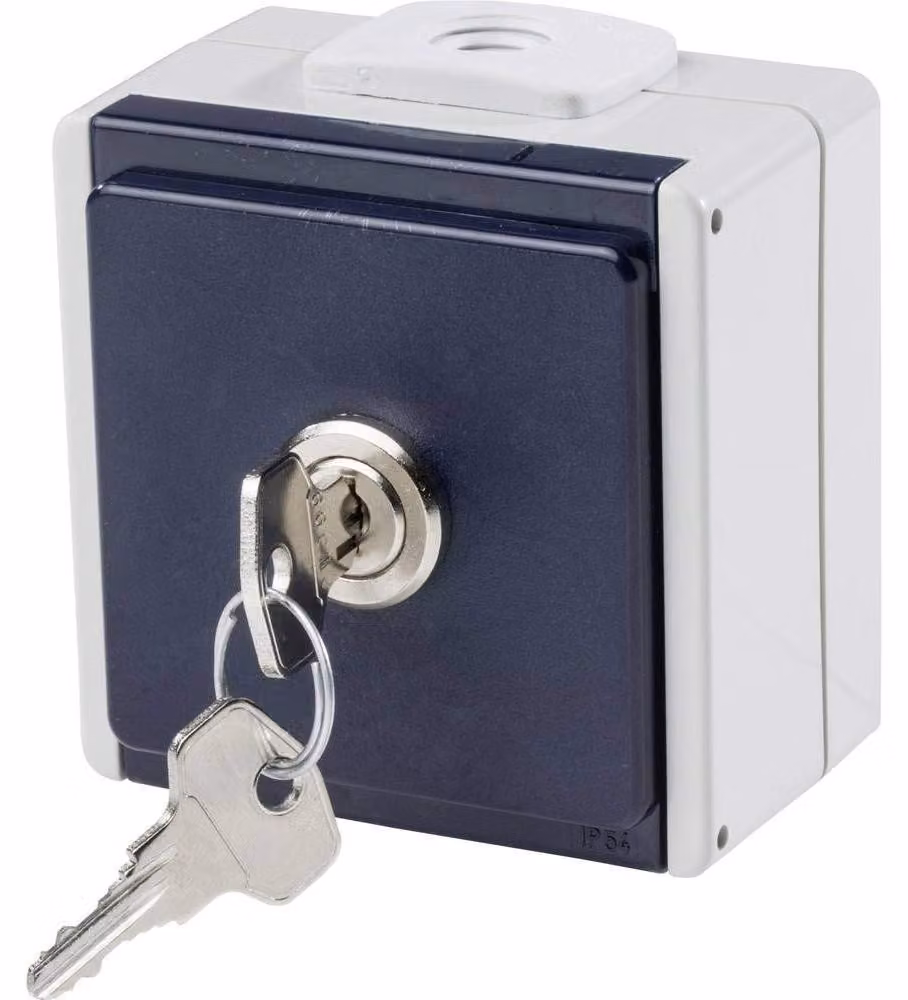 Prese multiple con 2 ingressi per cavi, grado di protezione IP54, colore grigio