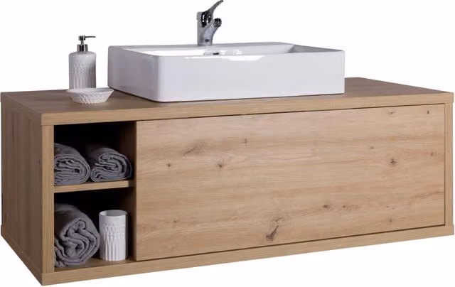 Base Lavabo con Lavandino - 123x42x51 cm