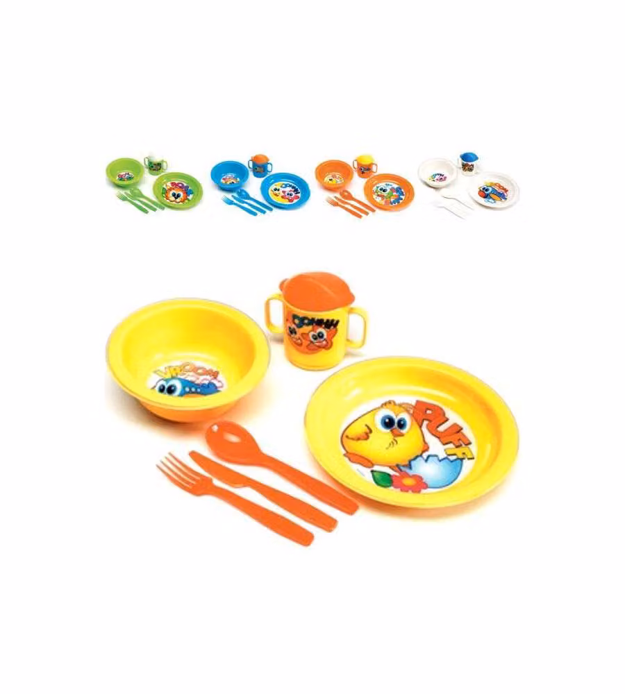Servizio Baby                  Set Pz.6 Cosmoplast