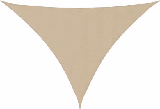 Ombrellone - Protezione su tre lati - 3x4x5 m - Tessuto Oxford impermeabile - Protezione UV - Beige