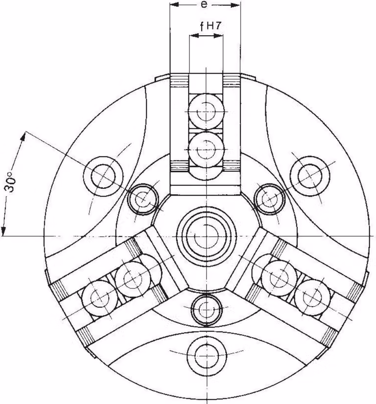 Mandrino di equalizzazione KFD-315/3AF SV 144623