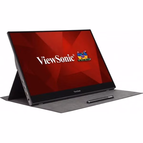 Monitor Touch Screen Viewsonic TD1655 da 15.6 pollici Full HD IPS, Nero e Argento – 2