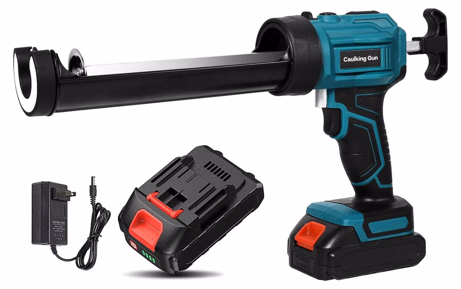 Pistola a spruzzo elettrica, con controllo a 4 velocità, funzione anti-gocciolamento, 1 batteria