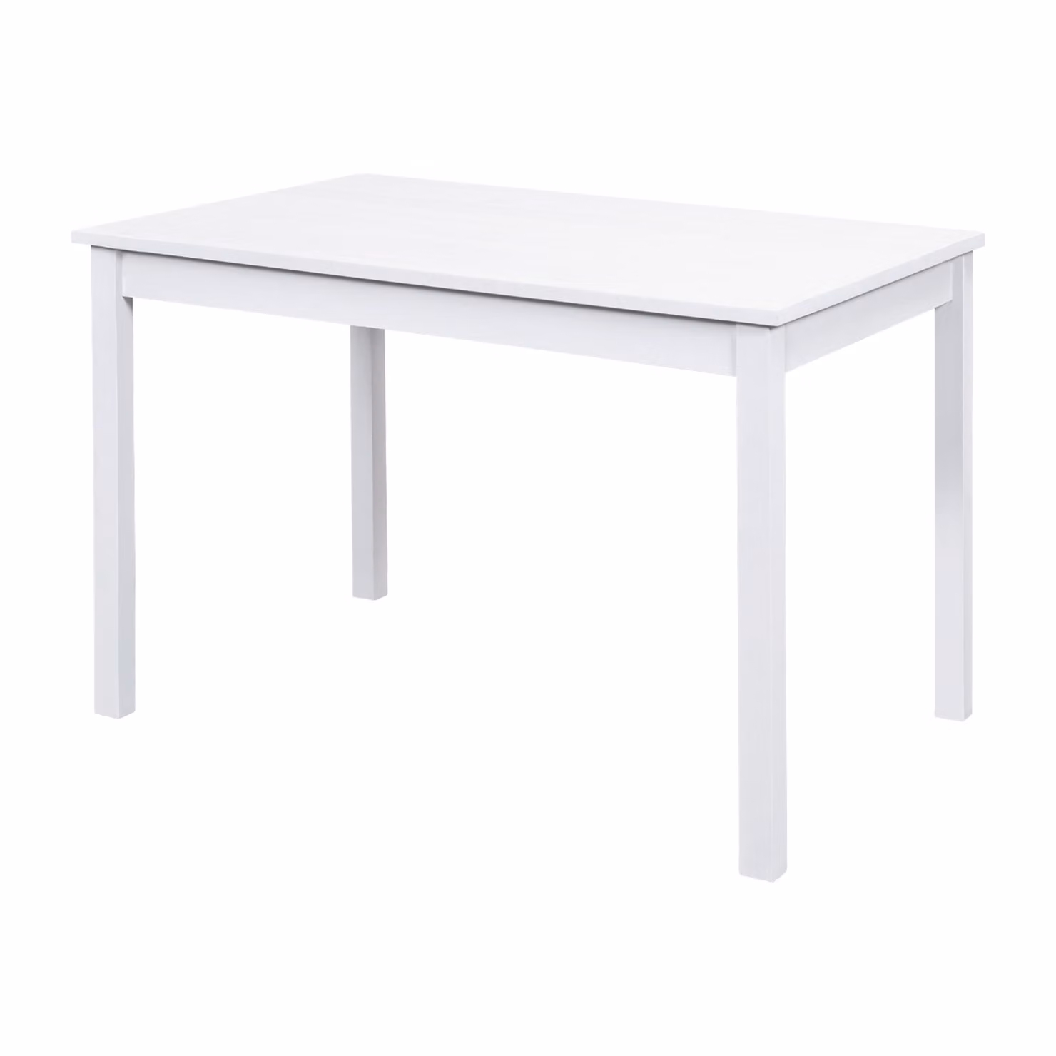 Tavolo da pranzo 8848B laccato bianco