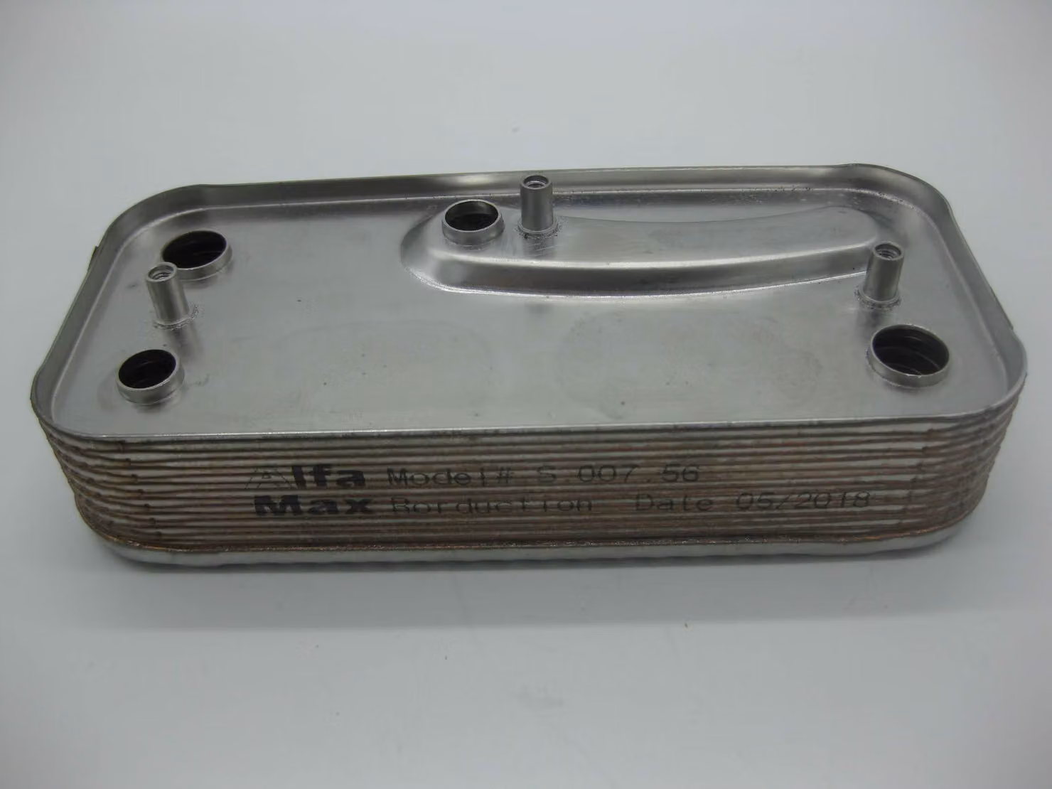 Scambiatore di calore Sanitaire a 18 piastre - Accessorio per caldaia - Acciaio inossidabile - Scambiatore di calore