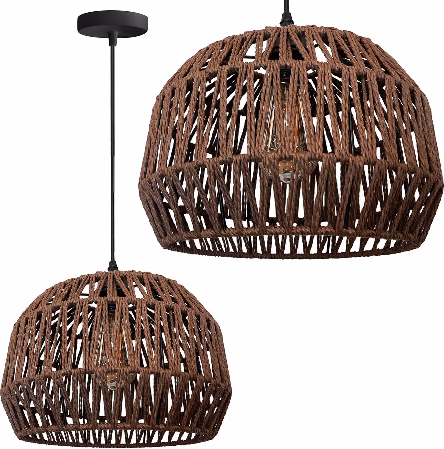 Lampada tooLight App1292-1Cp Boho Brown