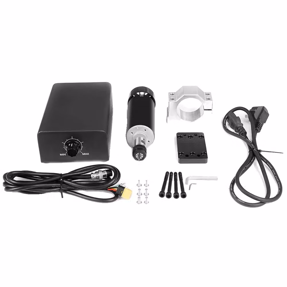 Kit motore mandrino CNC, potenza 500 W, pinza di serraggio ER11, controllo velocità regolabile, motore 500 W, UE