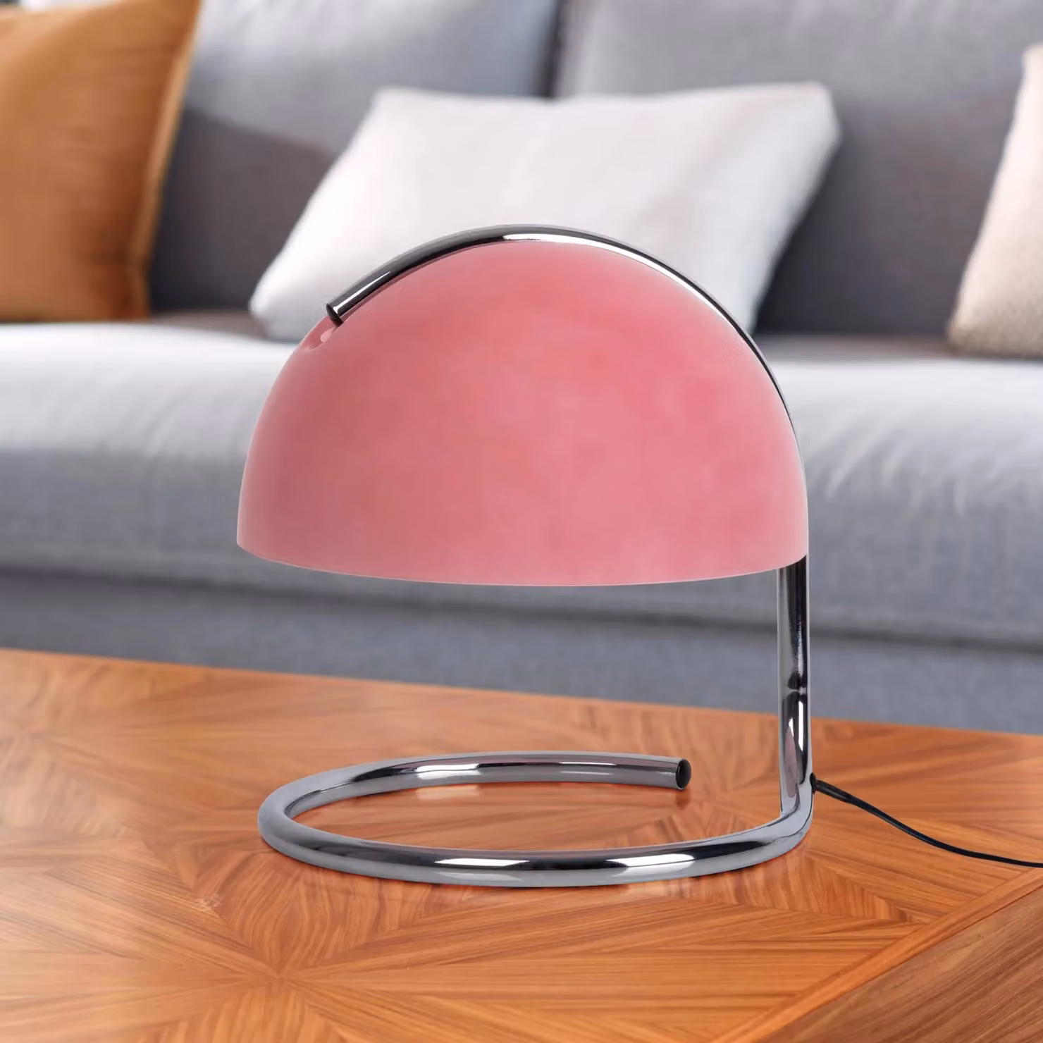 Näve Lampada da tavolo Burano, Violetto / Fucsia / Rosa, Soggiorno / Sala da pranzo, Vetro, Vintage, Lampada da tavolo