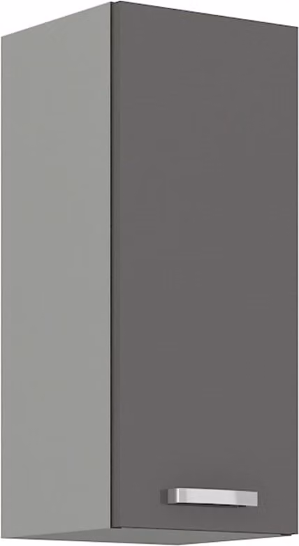 Armadietto superiore da cucina ULLERIKE - larghezza 30 cm, grigio