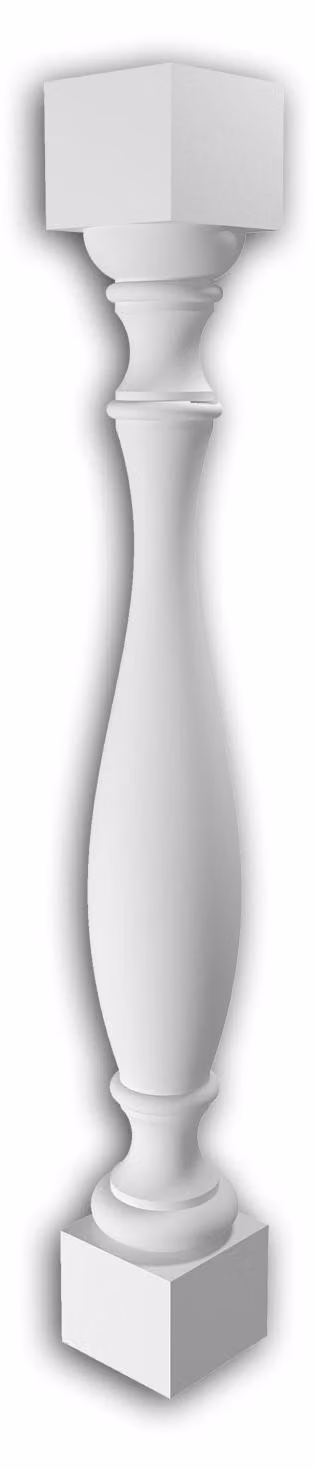 Cono per balaustra Profhome 471201 Cornice per facciata in stile neoclassico