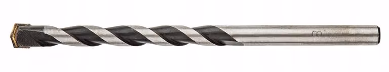GRAPHITE Punta per calcestruzzo 8 x 120 mm, punta a farfalla