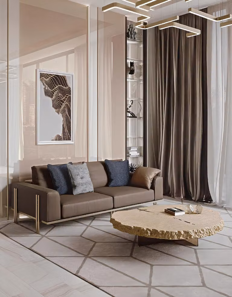 Dreisitzer Couch Polster Couchen Sofas Italienische Wohnzimmer Möbel Bizzotto