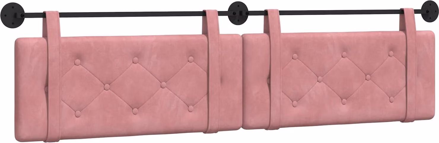 Testiera sospesa Rosa Velluto