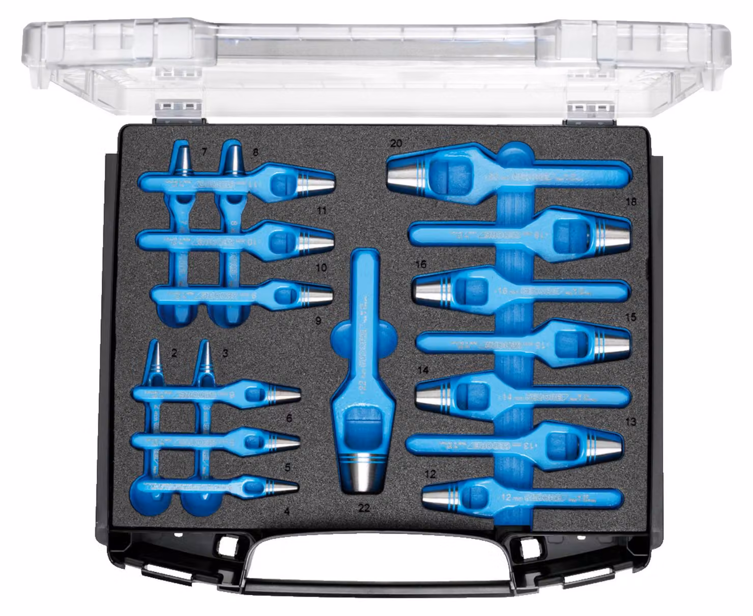Gedore 2963469 Hole punch set