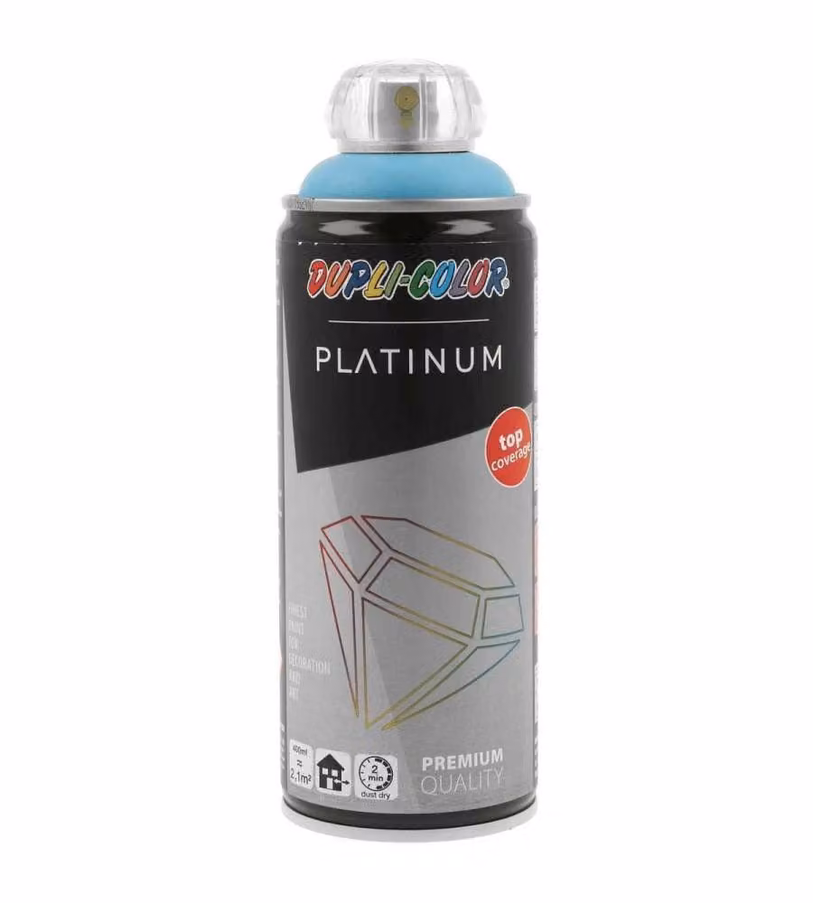 DUPLI-COLOR Vernice Spray Azzurro Bebè Satinato 400 ml Essiccazione Rapida