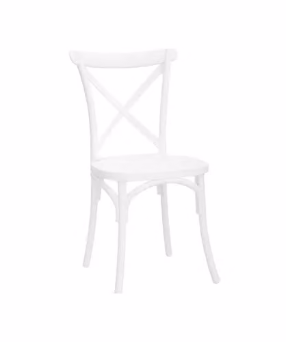 Set di sedie SAMPHENG in polipropilene bianco