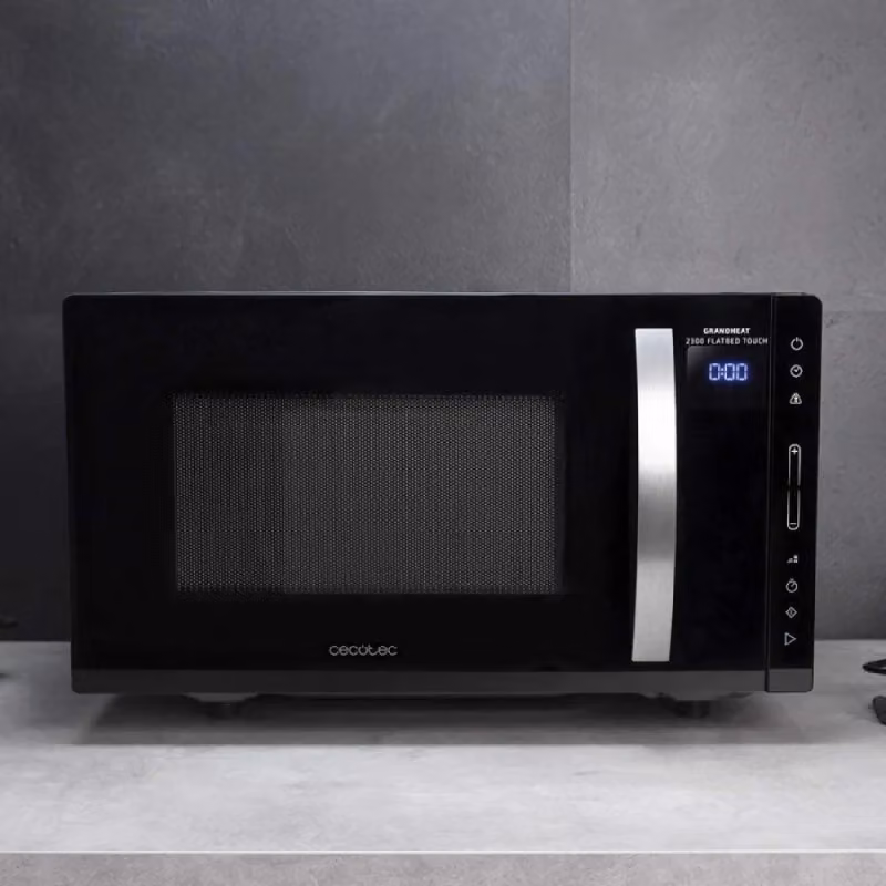 Microonde combinato Cecotec GrandHeat 2300 Flatbed Touch Black senza piatto con tecnologia a base piatta e blocco sicurezza per bambini – 2