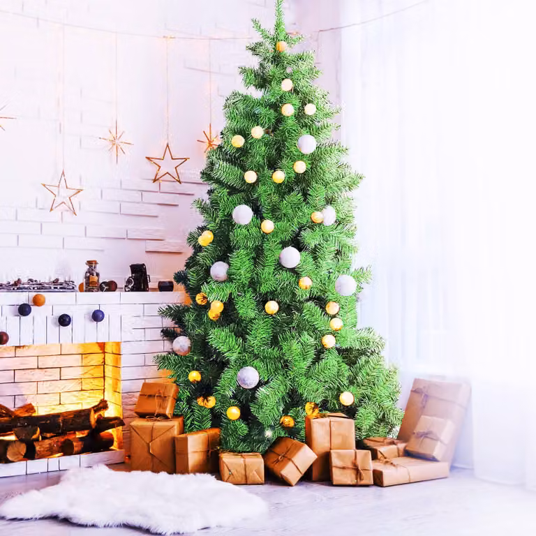 Dmora Albero di Natale 210 cm Santa Claus 210h cm