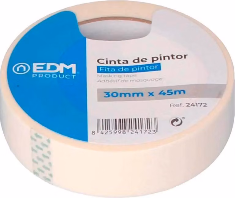 Nastro per mascheratura EDM - per vernice - 30 mm - 45 m - 24172