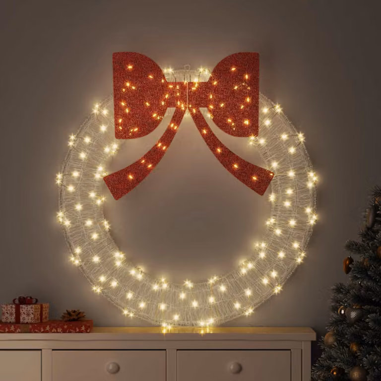 Lampada a sospensione LED Corona vidaXL, Bianco caldo, L: 120 cm