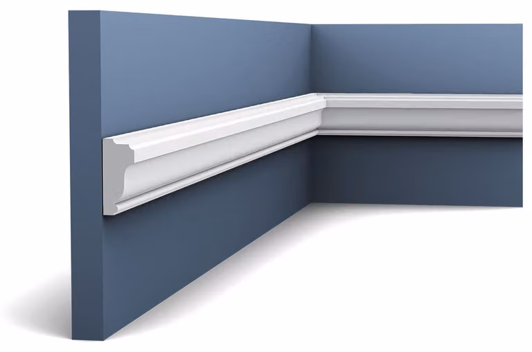 Orac Decor Px117 Axxent profilo modanatura decorativa modanatura da parete fregio modanatura profilo stucco cornice da parete elemento decorativo | 2 metri