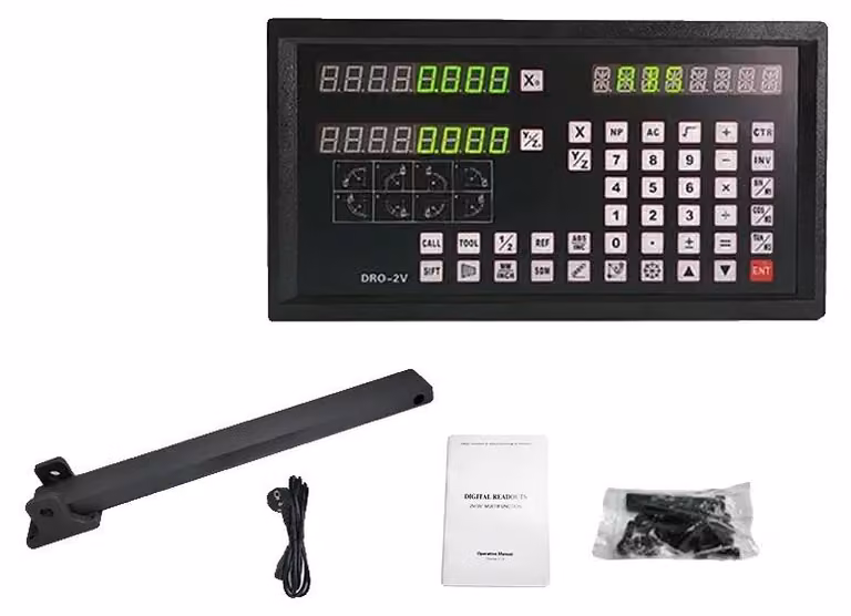 Display digitale, alta precisione, ampia compatibilità, display DRO-2V