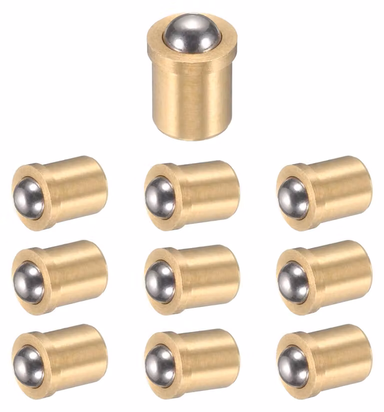 Penna a sfera, confezione da 10 pezzi, punta da 3 mm, resistenza 30N, acciaio inossidabile, per mobili