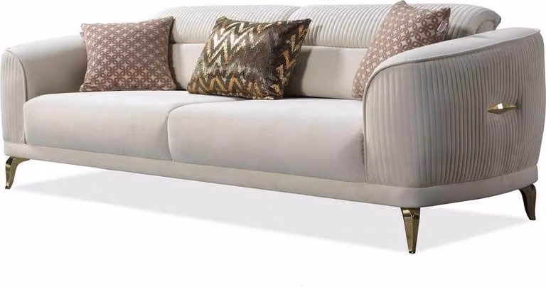 Sitzgarnitur Sofa-Set Wohnlandschaft Wohnzimmergarnitur Polstergarnitur Couch