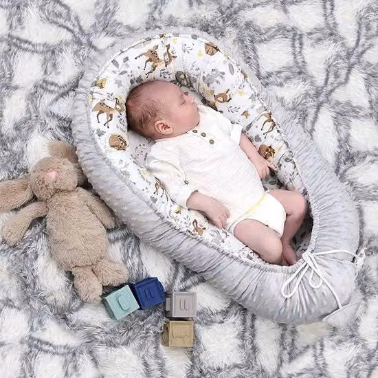 Cuscino per Bambino Reiswieg 100% cotone Anti-allergico - lettino per bambini  Nest per neonati caldo
