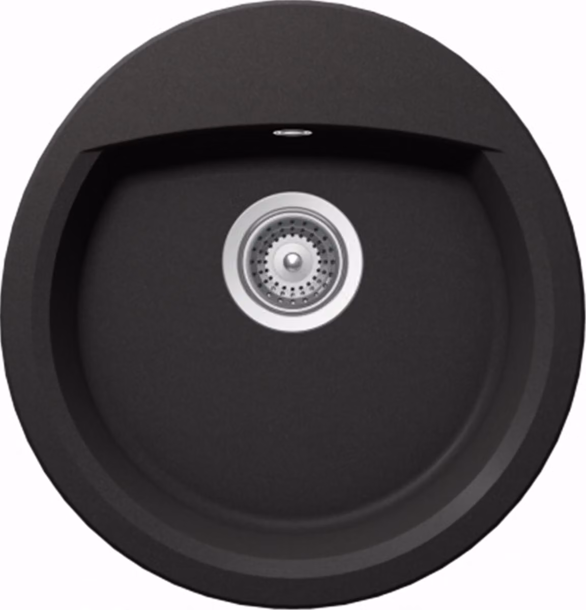 Lavello da incasso Schock Manhattan R-100 U Nero - lavello sottopiano