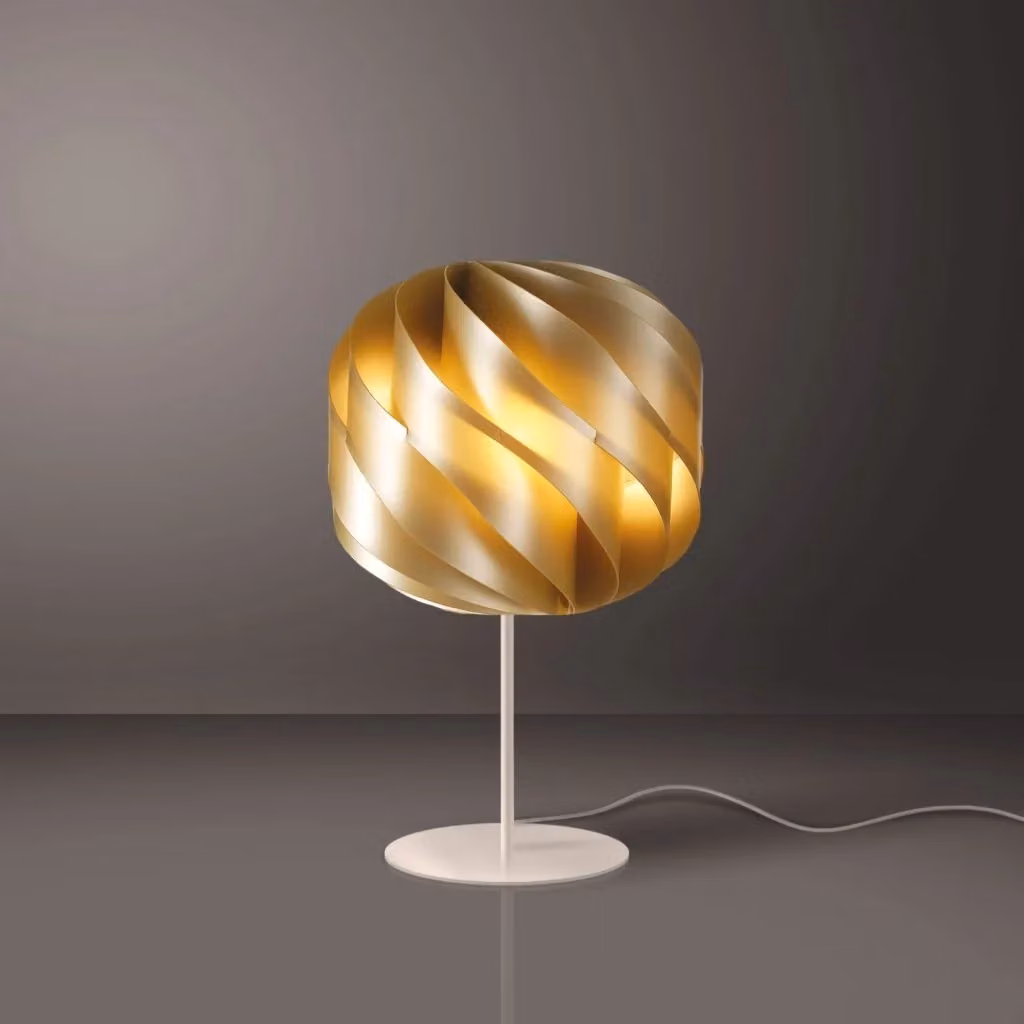 Lampada da Tavolo IPERBRIKO in Metallo Oro/Ottone H 44 x L 25 cm – 2