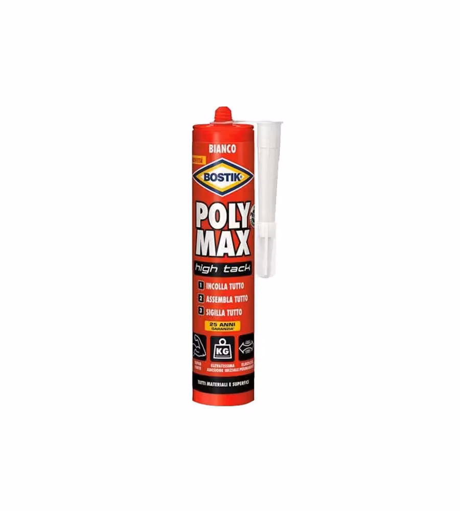 Bostik Poly Max High Tack Express bianco cartuccia 435 g
