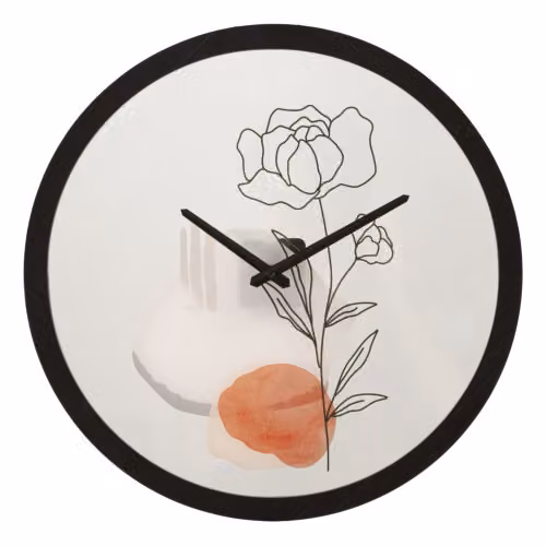 Orologi OROLOGIO DA MURO FLOWER -A- CM Ø 40X3,5 Mauro Ferretti