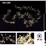 LEX Catena luminosa a goccia LED 400, bianco caldo, per interni, con 8 funzioni