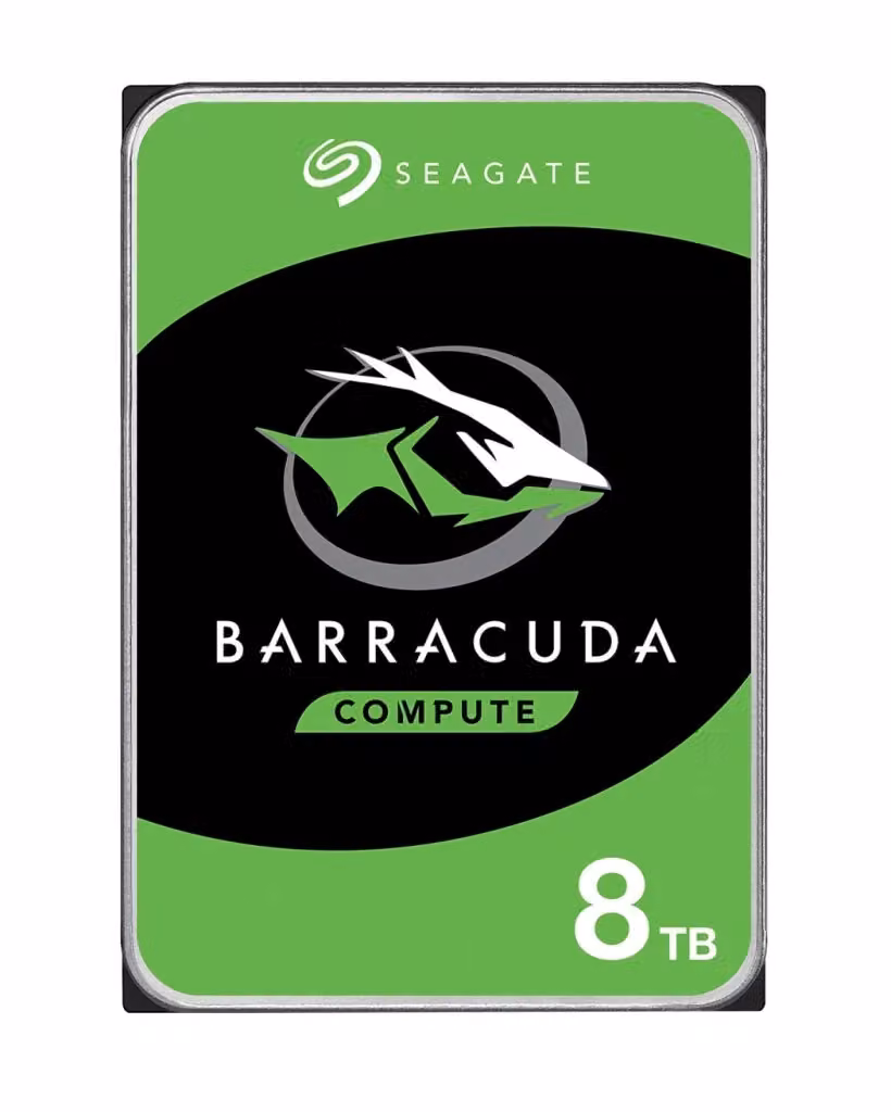 Disco rigido interno Seagate Barracuda da 8 TB, SATA III, 3.5 pollici, 5400 giri/min, 256 MB, colore verde – 2