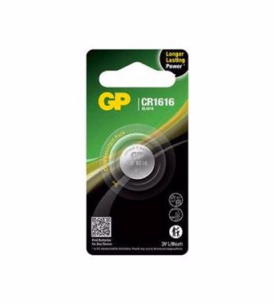 Batteria al Litio a Bottone 3V CR1616 (Blister 1 Pezzo)