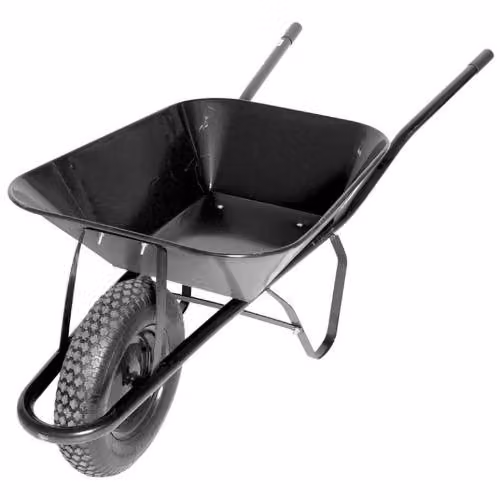 Carriola da cantiere gonfiabile STANDARD, 60 litri