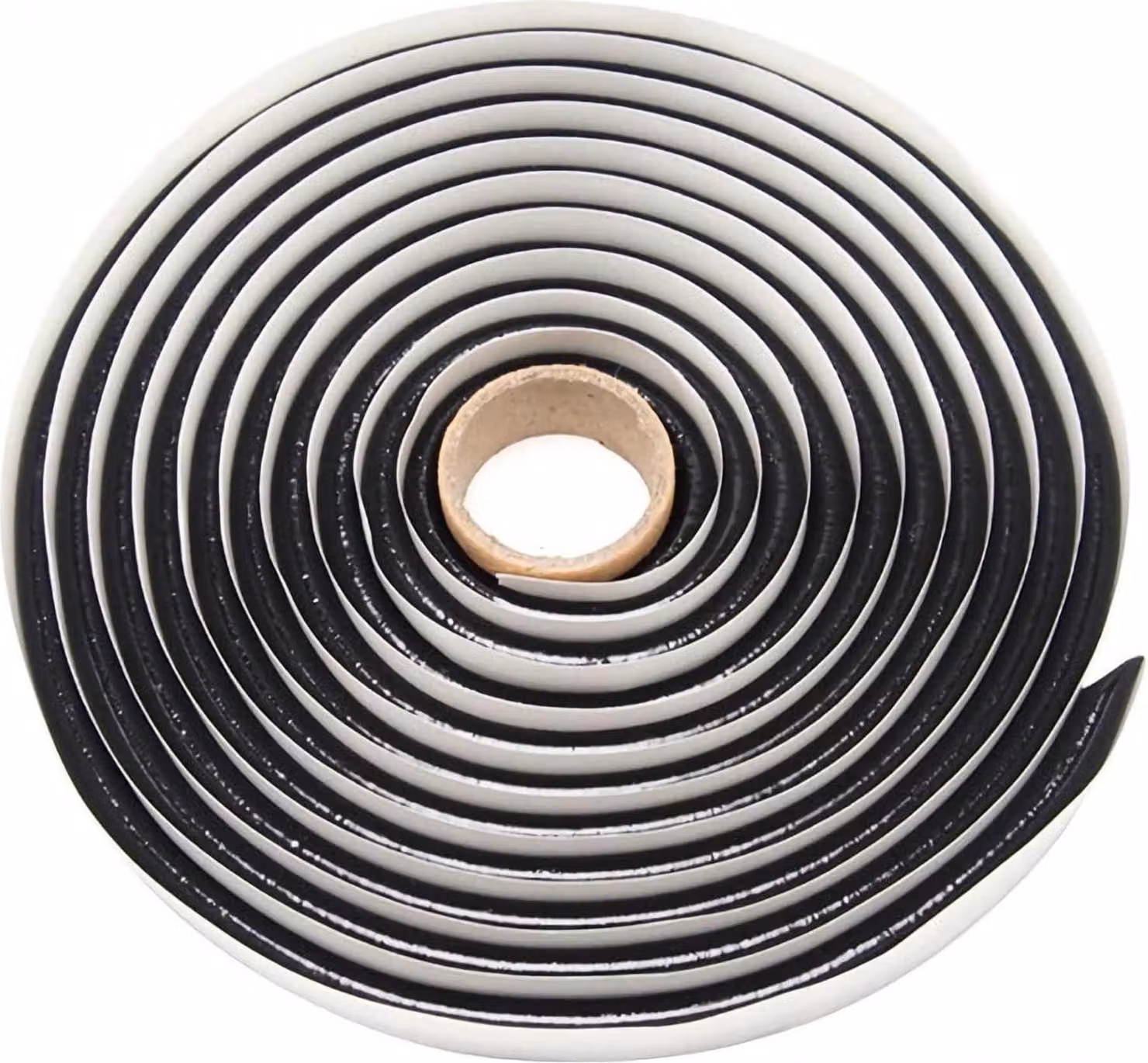Cavo rotondo in butile nero 9,5 mm x 4 m per porta finestra auto-camion
