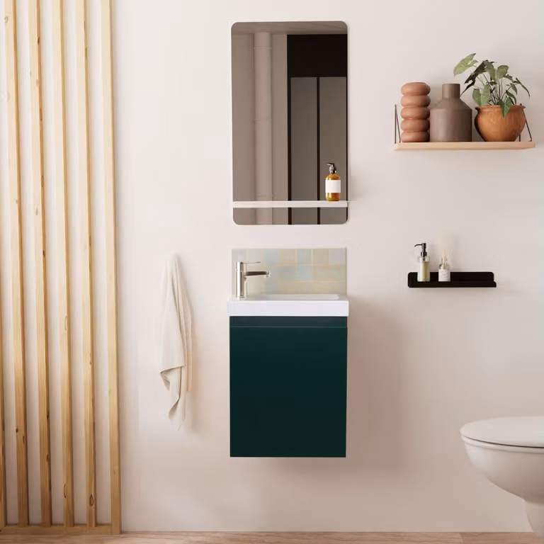 Mobile lavabo LISA + mensola a specchio