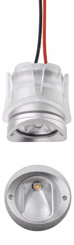 ARELUX XHAND, corrimano illuminato, 1,5W, DC12-24V, IP67, fascio luminoso 30x60°, acciaio inossidabile, 4000K