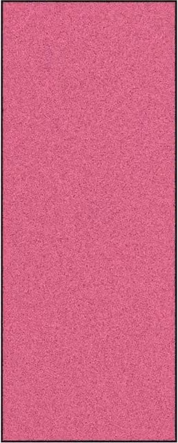 Zerbino rettangolare moderno Design In in poliammide rosa e nero L: 300 cm, P: 120 cm, H: 1 cm – 1