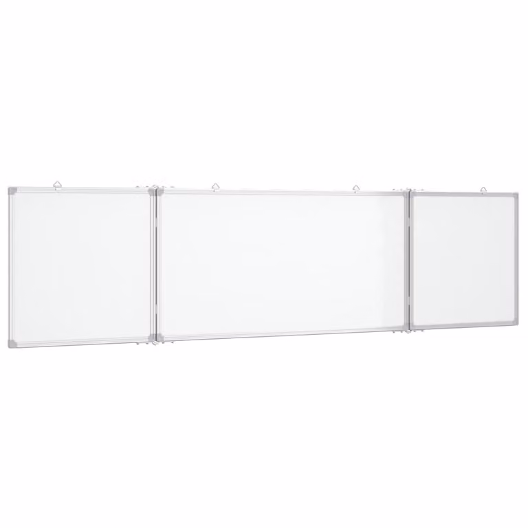 Lavagna Magnetica Pieghevole 160x40x1,7 cm in Alluminio